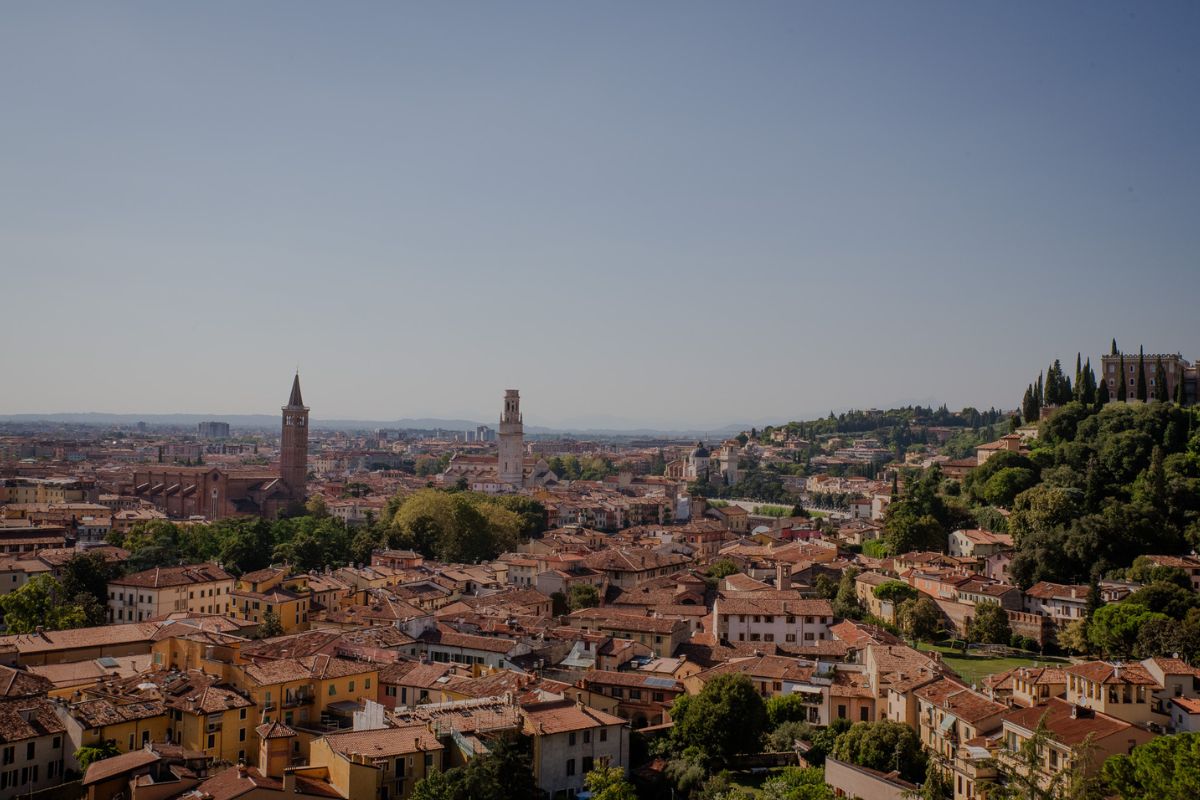 sunset rooftop tour of Verona
